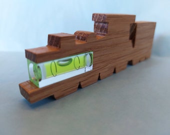 Steam Train Spirit Level, Gift Wrapped steam Train