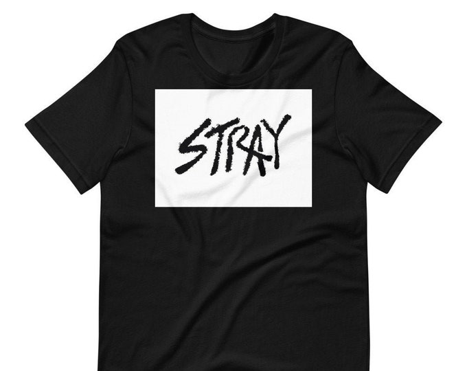 Stray Unisex Tee - Punk Shirt - Grunge Shirt - Graphic Tees