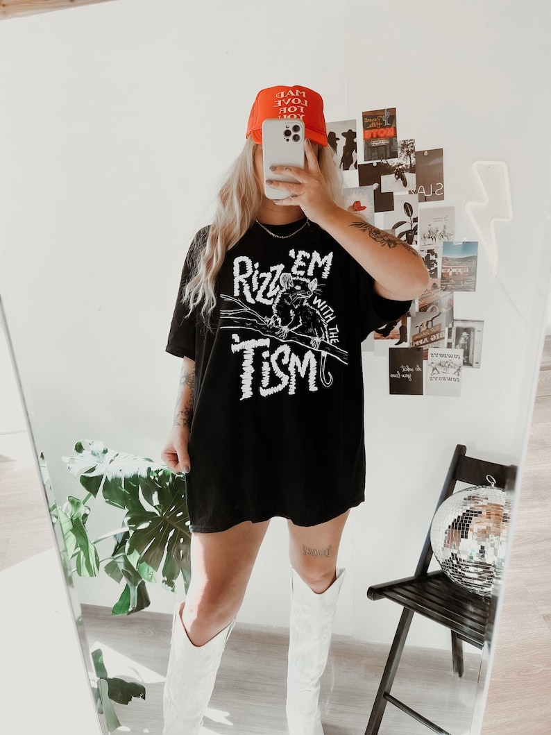 Rizz Em With the Tism Shirt: Funny Autism Awareness Tee - Etsy