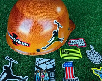 Details about   3-2" Steel Workers Have Big Strong Tools Hard Hat Helmet Sticker H773 