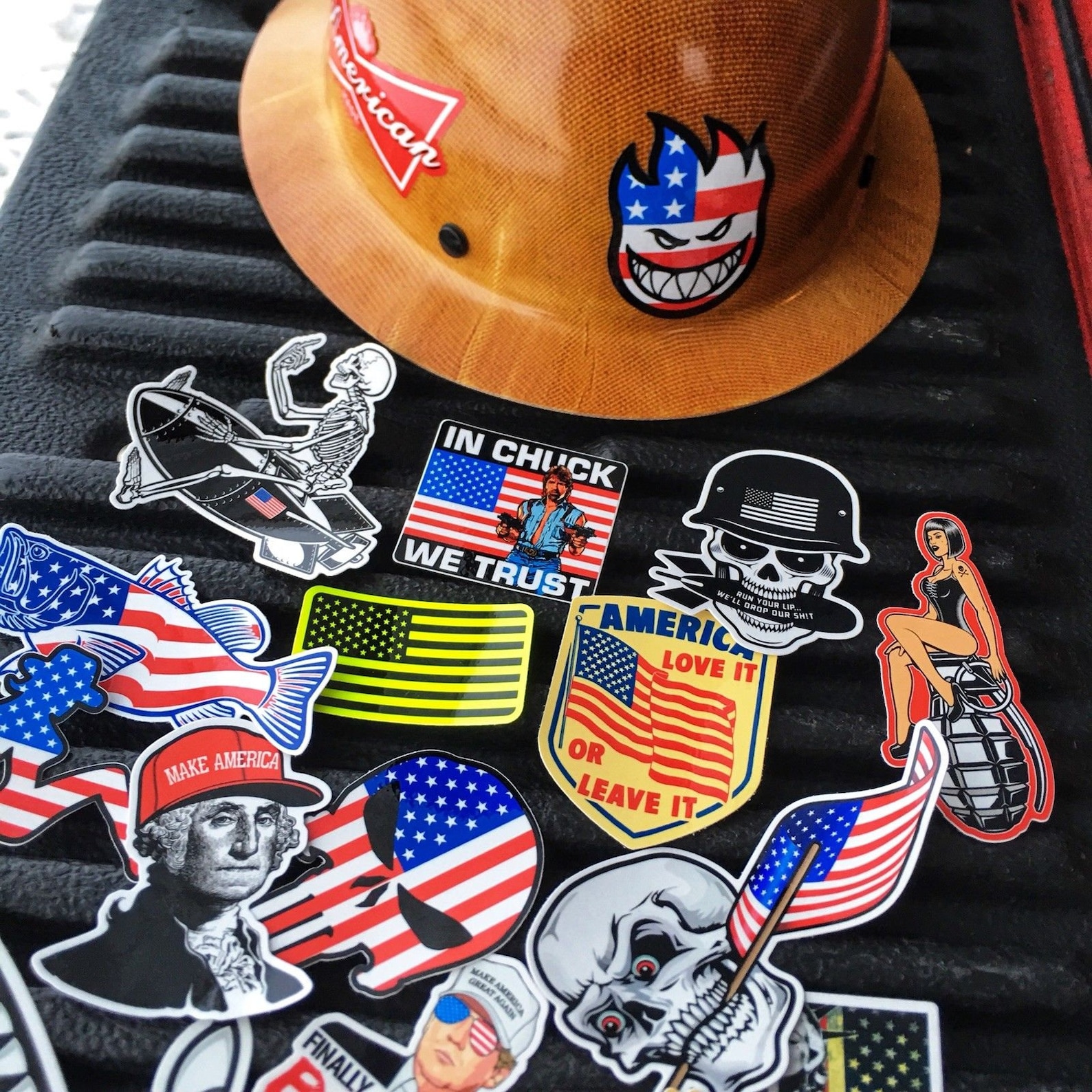 USA SUPER PACK Hard Hat Stickers 50 HardHat Sticker and Etsy