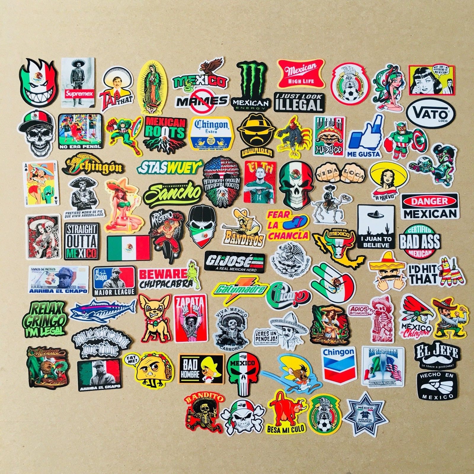 Pablo Acosta DECAL Sticker El ZORRO de Ojinaga MEXICO DECAL BUY 3 GEY 1 FREE