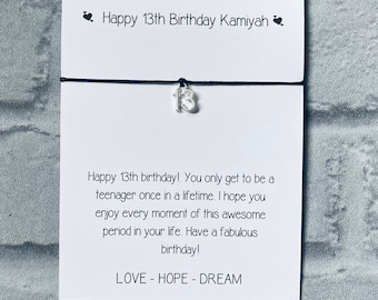 13th birthday card,13th birthday gift,13th birthday girl,gifts for 13th birthday,gifts for 13 year old girl,13th gift for teenager