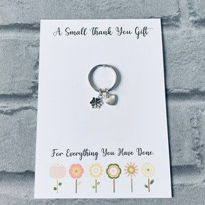 Cadeau de remerciement, Porte-clés de remerciement, Souvenir de remerciement, Carte de remerciement, Cadeaux de remerciement, Cadeau pour la fête des Mères, Cadeau pour maman, Cadeau pour enseignant, Cadeaux pour aidants