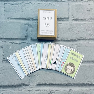 Ramassez-moi boîte de jeu de mots, boîte de message, cadeau de motivation, cadeau de positivité, vous avez ce cadeau, cartes de jeu de mots, cadeau d'encouragement, cadeau de ramassage, cadeaux de jeu de mots