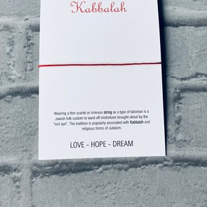 Kabbalah braceletkabbalah red stringred string of | Etsy