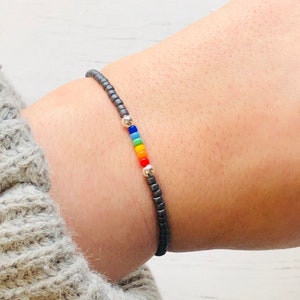 Gay pride bracelet,LGBT bracelet,couples bracelet,pride bracelet,gay pride flag,gay pride jewellery,partner gifts,LGBT,rainbow bracelet