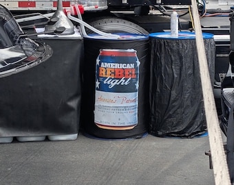 Custom Race Track Barrel Covers – Promotional Covers for Motorsport Events