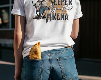 Rodeo Clown Shirt – Keeper of the Arena Rodeo Graphic Tee – Funny Western Bull Riding T-Shirt