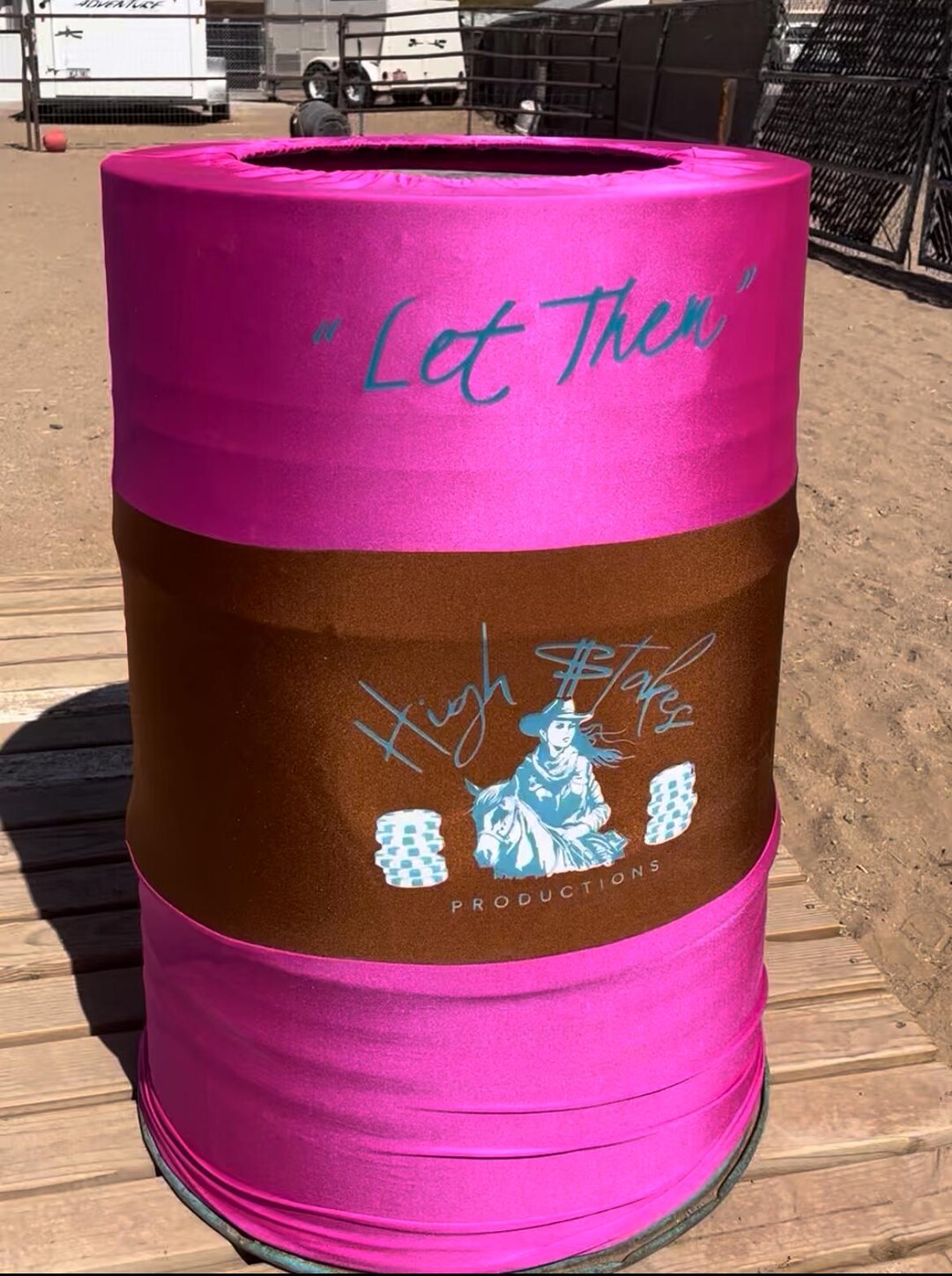 Themed Party Barrel Covers – Custom Covers for Birthdays, Reunions ...