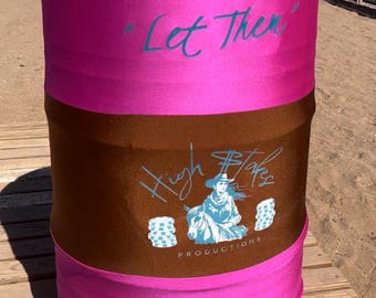 Themed Party Barrel Covers – Custom Covers for Birthdays, Reunions & More