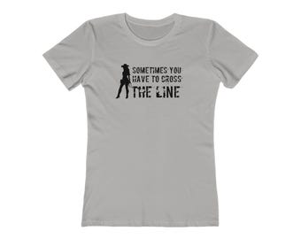 バレルレーサーグラフィックTシャツ、ウエスタンロデオカウガールシャツ