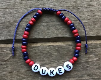 Duquesne University Beaded Bracelet | Duquesne Graduation Gift | Pittsburgh PA