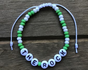 Slippery Rock University of Pennsylvania Beaded Bracelet | Slippery Rock Graduation Gift | Slippery Rock PA