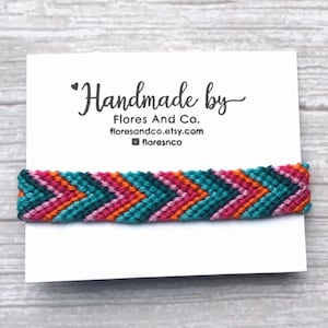 Custom Color Friendship Bracelet Choose Your Own Colors Any Colors Available image 4