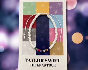 Eras Tour Inspired Friendship Bracelet | Swiftie Bracelet | Taylor Swift Inspired Bracelet | Concert Bracelet