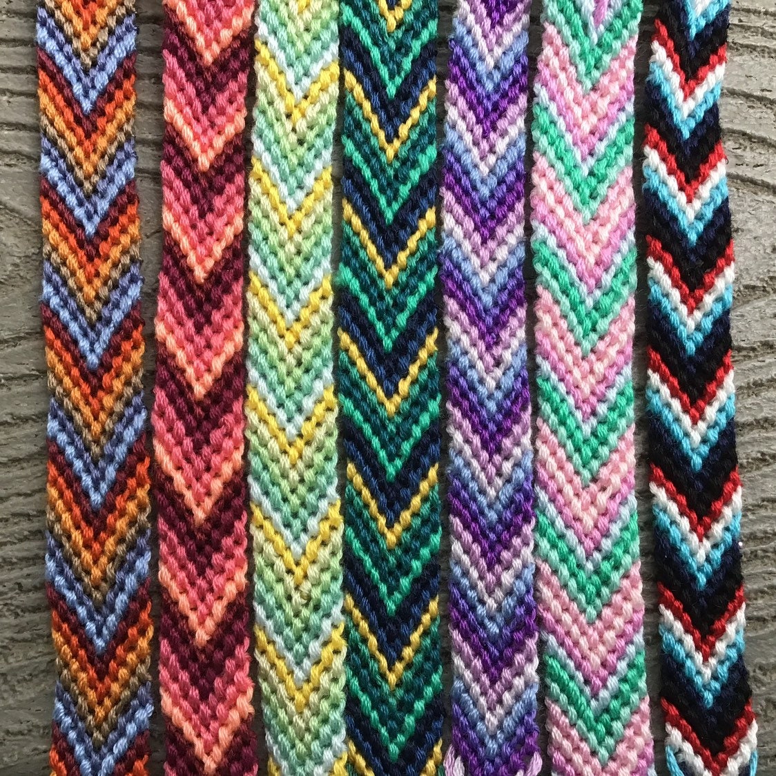 Custom Color Friendship Bracelet Choose Your Own Colors Any Colors Available - Etsy