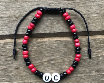 University of Cincinnati Beaded Bracelet | Cincinnati Graduation Gift | Cincinnati OH