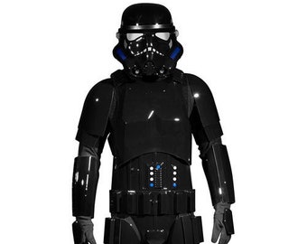 Star Wars Shadowtrooper Costume Armor Fully Strapped with Soft Parts
