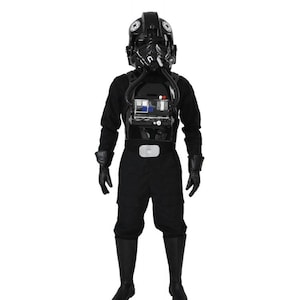 TIE PILOT COSTUME - Armour Package with Accessories - Beautifully Made - Ready to Wear - Star Wars Replica