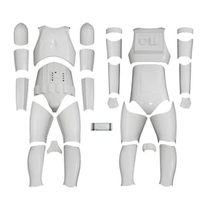 STORMTROOPER ARMOR Only - Armor Fully Trimmed and Ready to Strap - Without Helmet - Kit Version 1