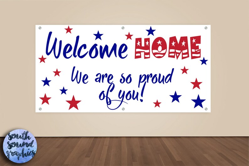 Home Military Banner Military Sign Etsy