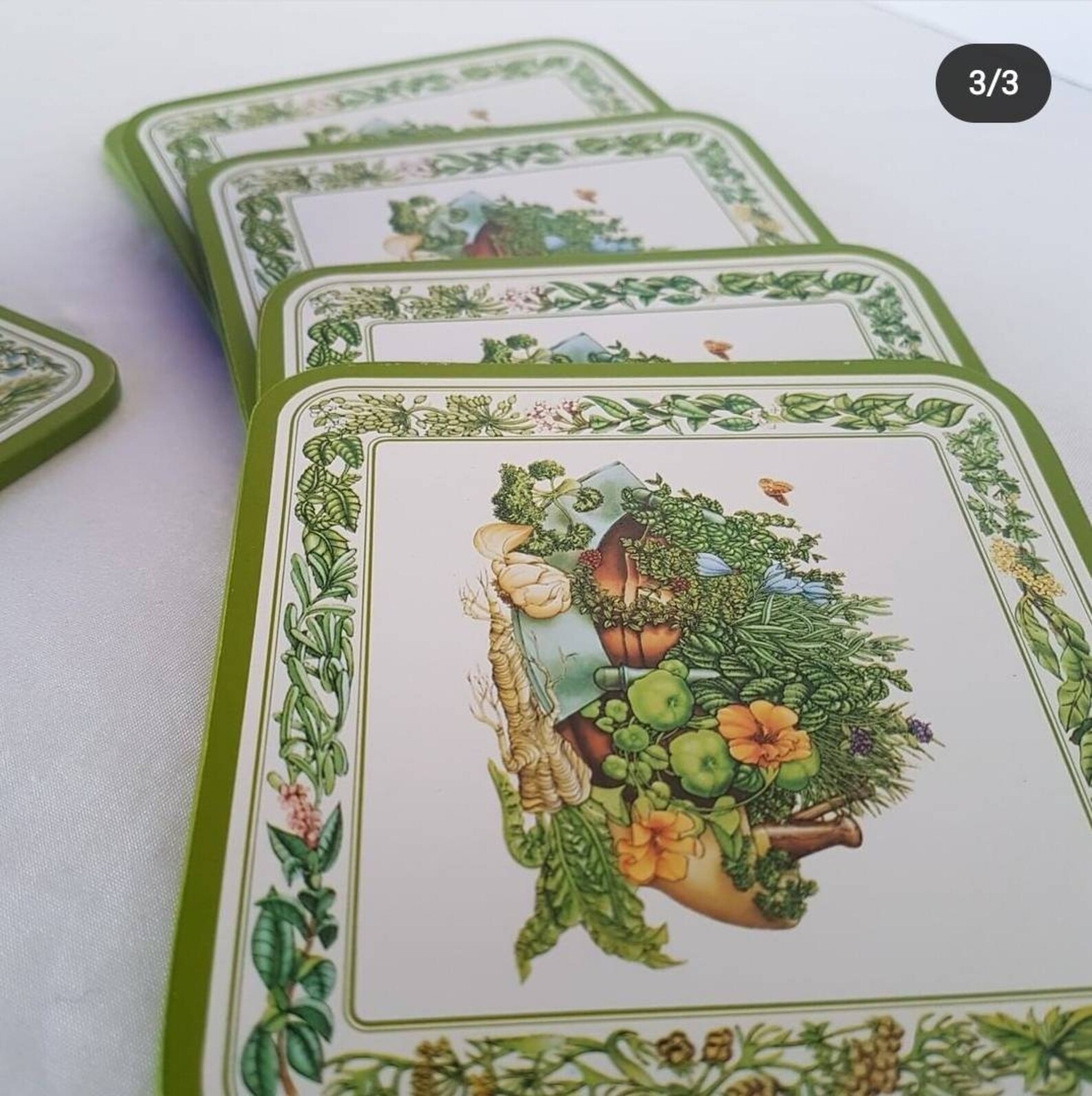 Pimpernel coasters in original box Etsy