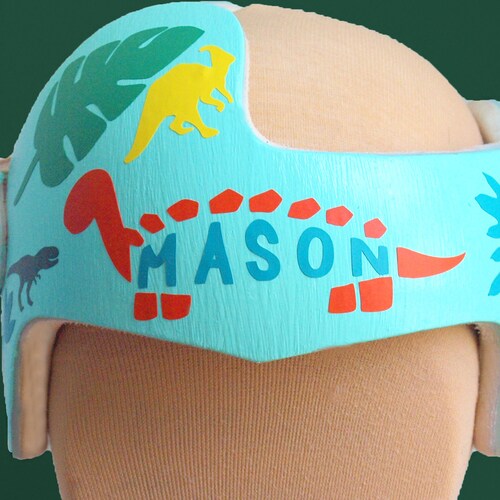 Baby Helmet Decals Shark Cranial Band Doc Band Design for Etsy