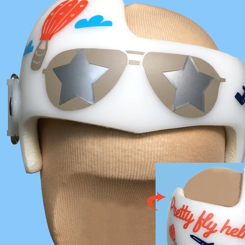 Doc Band Decal Stickers Baby Helmet Cranial Band Decoration Etsy