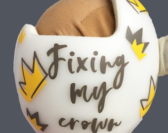 fixing my flat helmet