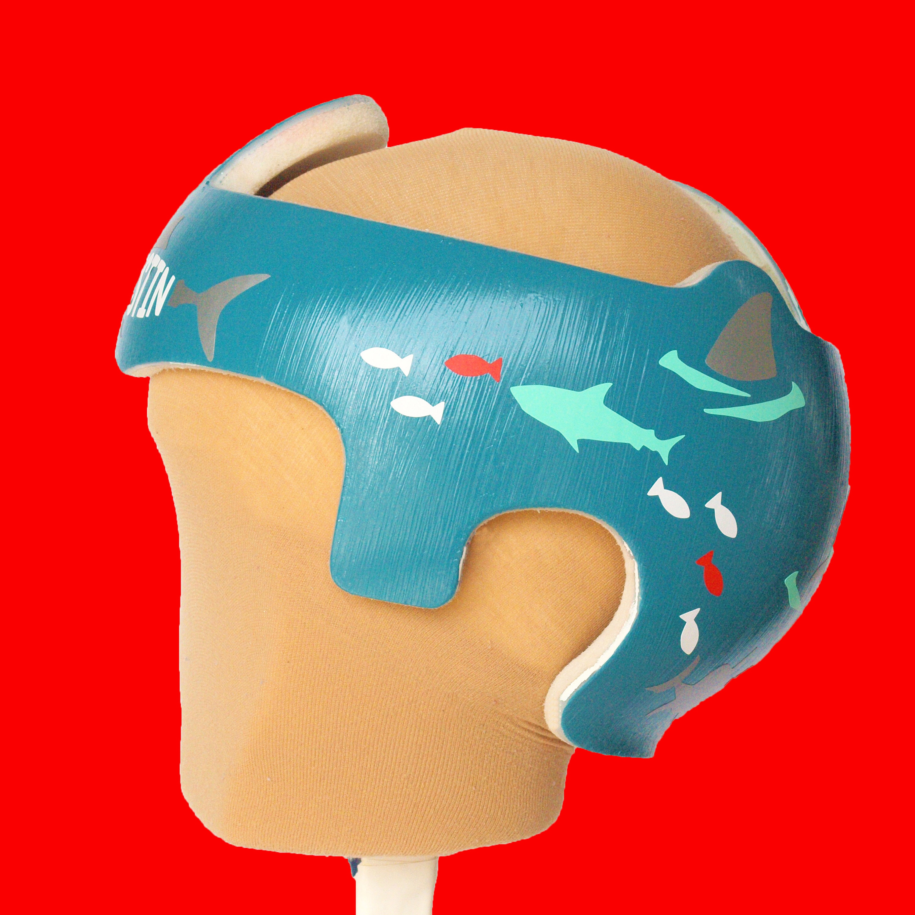 Baby Helmet Decals Shark Cranial Band Doc Band Design for Etsy