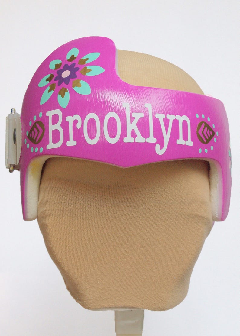 Cranial Band Decals Doc Band Decal Girl Design Yoga Inspired Etsy