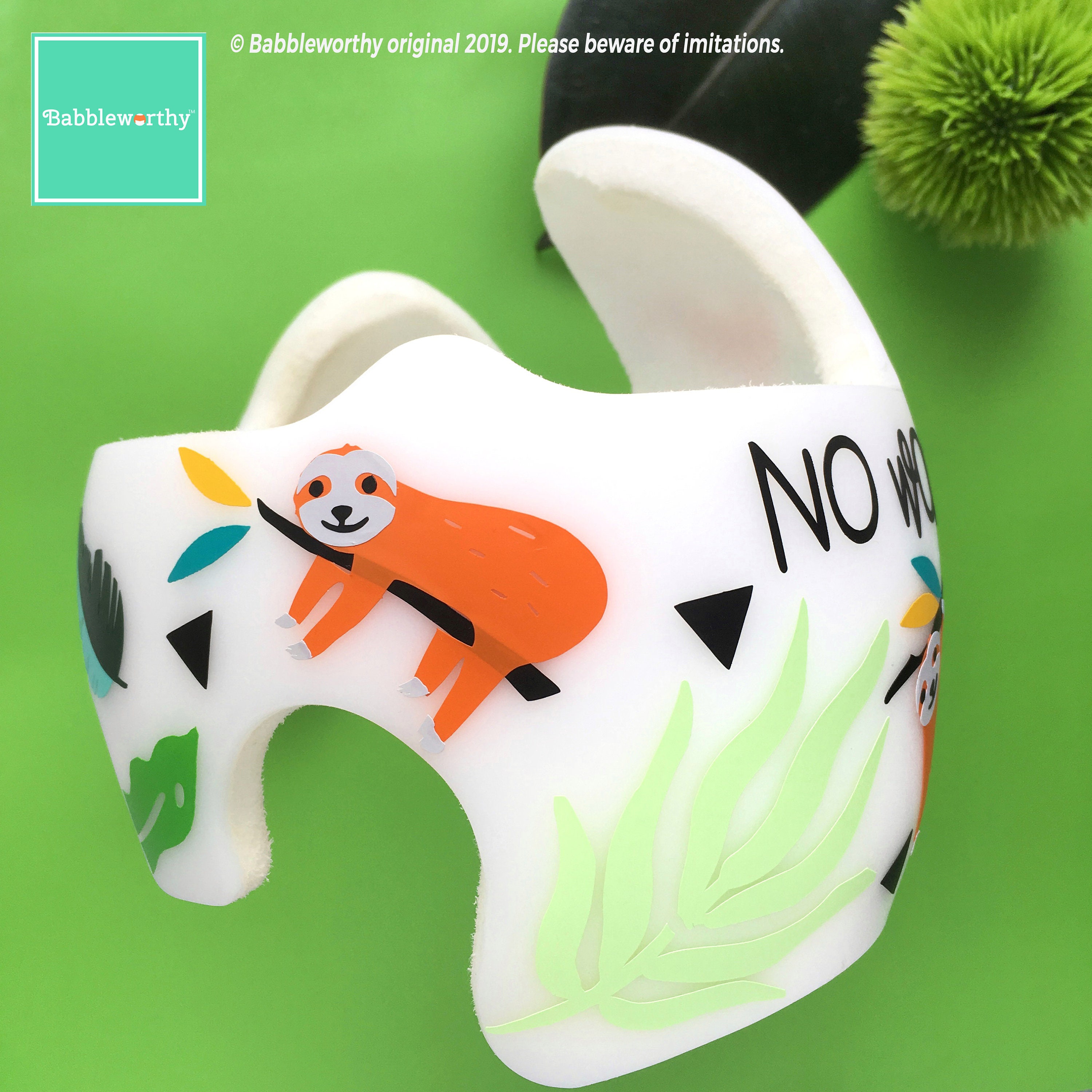 Cranial Band Decal Boy Helmet Stickers Sloth Doc Band Decal - Etsy