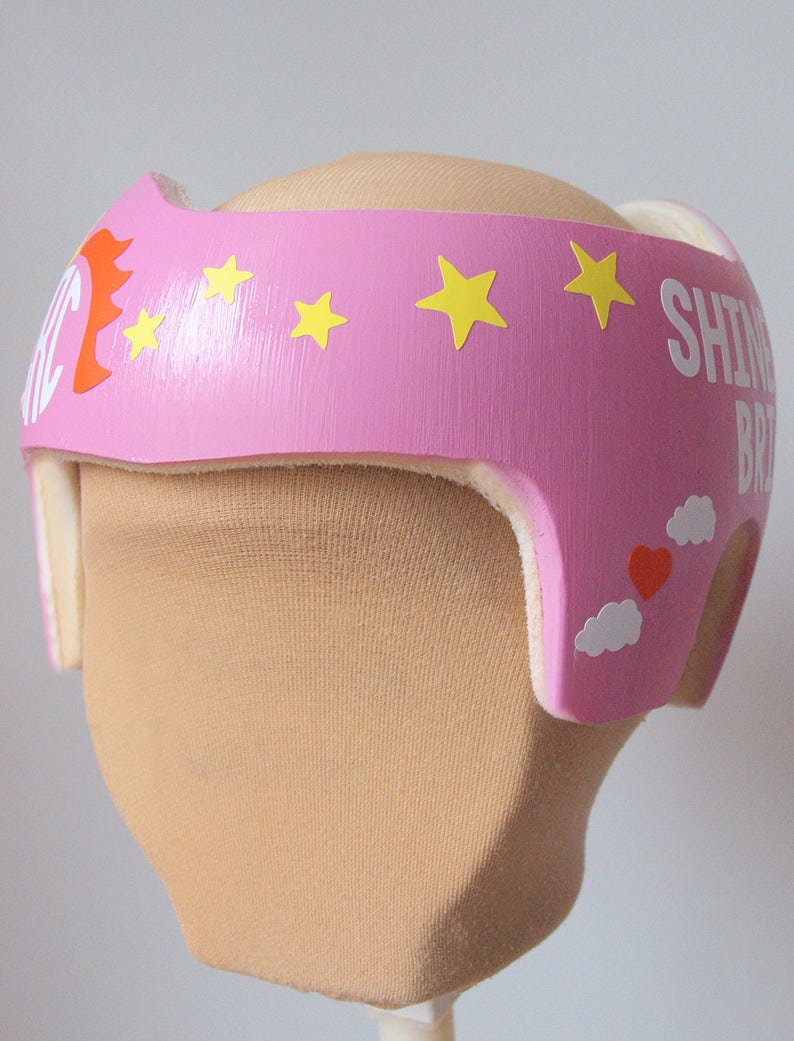 Cranial Band Doc Band Baby Plagiocephaly Helmet Decals Etsy
