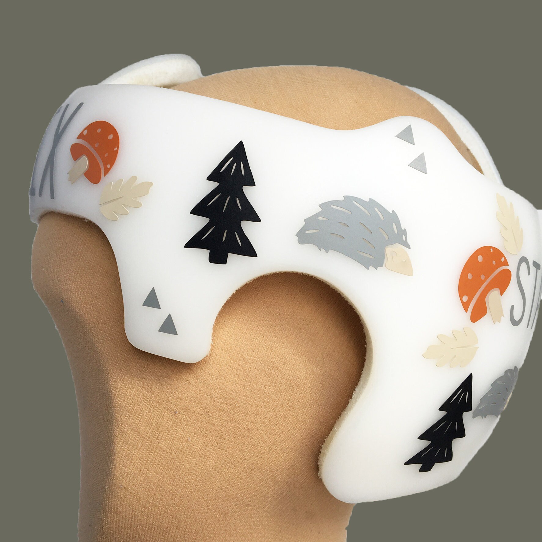 Cranial Band Decals Baby Helmet Docband Sticker Decal Design Etsy