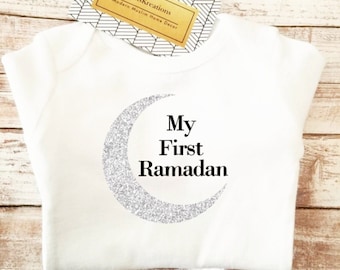 My first Ramadan Onsie, baby onsie, Muslim baby