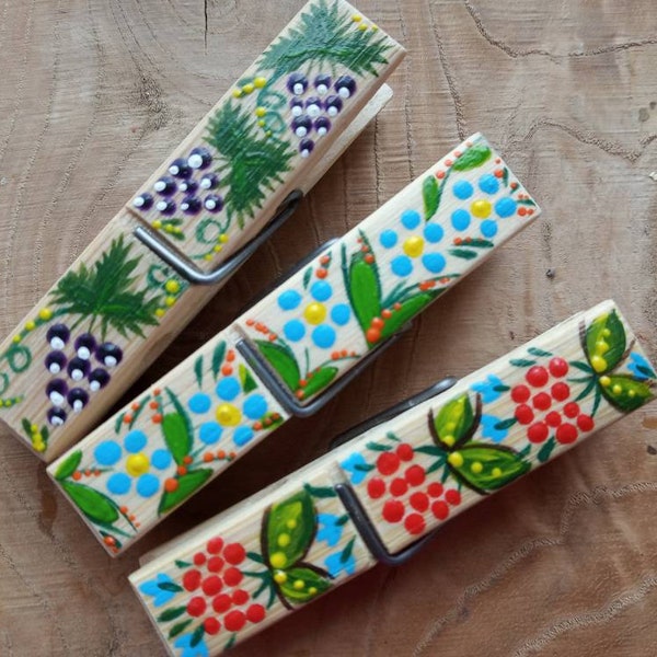 Painted Clothespins Etsy