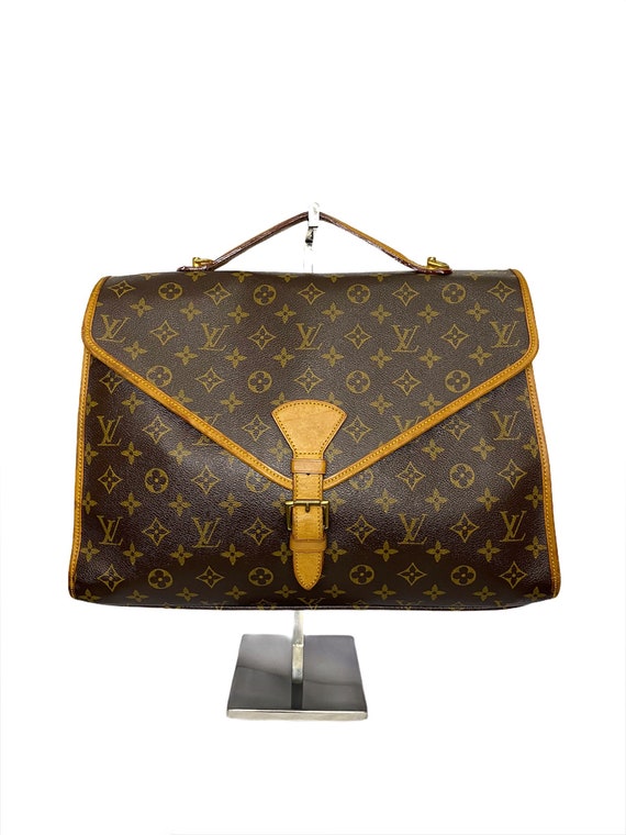 Authentic LV Louis Vuitton Monogram Document Lapto