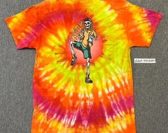 Citrus Swirl WOOK Tie Dye Shirt Adult Medium