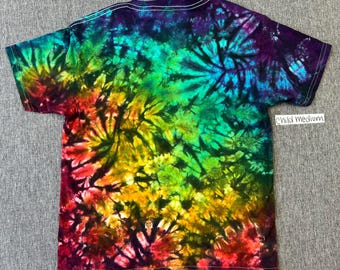 Rainbow Crunch Tie Dye Shirt Child Medium