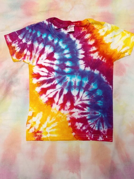 Sunset Wiggle Tie Dye Shirt 2T | Etsy