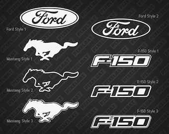 Ford Mustang Decal Etsy