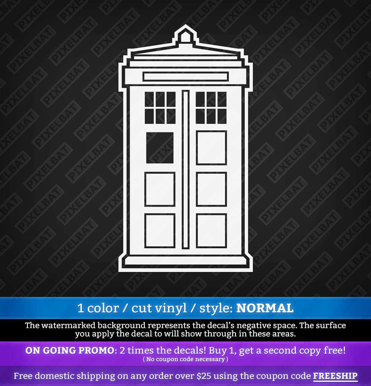 DOCTOR WHO TARDIS Vinyl Decal Sticker for Macbook Laptop Etsy