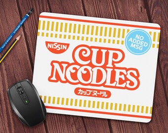 Cup Noodles Ramen Mousepad *Free Domestic Shipping*