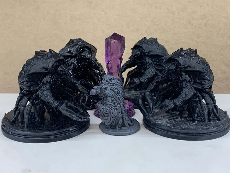 The Dark Crystal, The Chamberlain SkekSil, and the Garthim from the movie The Dark Crystal, paintable tabletop mini-Figure image 8