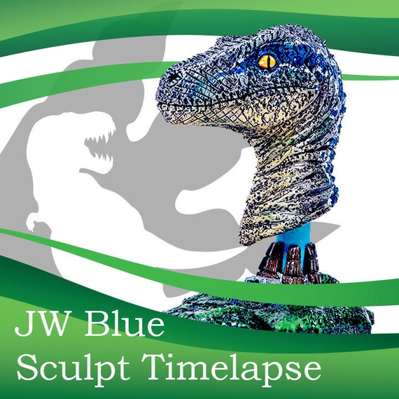 Raptor Blue Jurassic World Etsy Raptor Blue Jurassic World Etsy