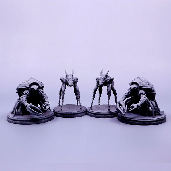 The Dark Crystal Board game, Garthim and Landstrider, from the movie The Dark Crystal, paintable tabletop mini-Figure