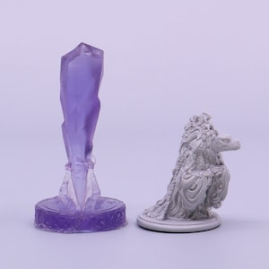 The Dark Crystal, The Chamberlain SkekSil, and the Garthim from the movie The Dark Crystal, paintable tabletop mini-Figure image 2