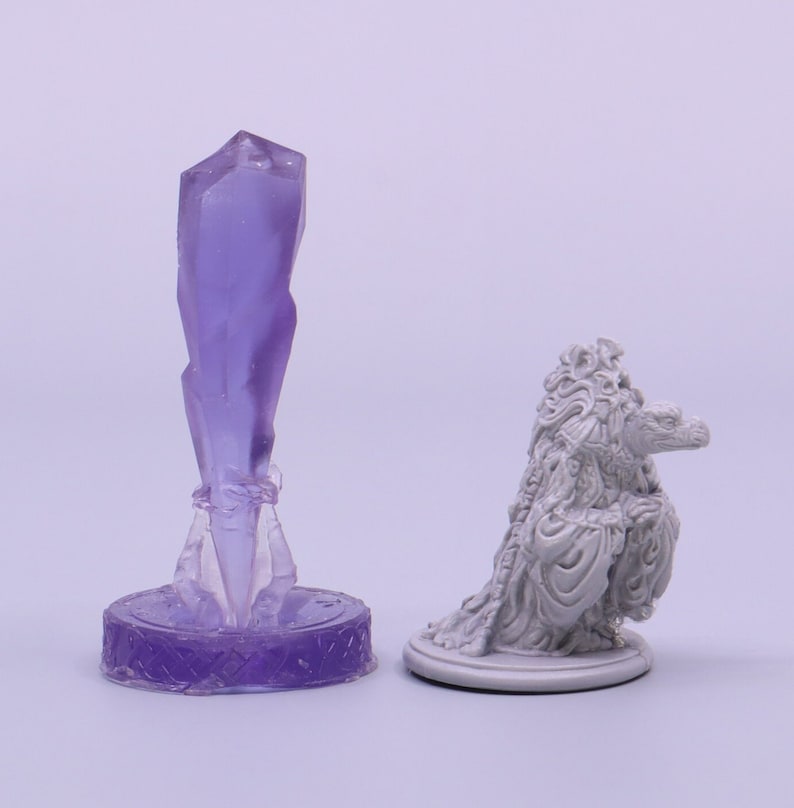 The Dark Crystal, The Chamberlain SkekSil, and the Garthim from the movie The Dark Crystal, paintable tabletop mini-Figure image 2