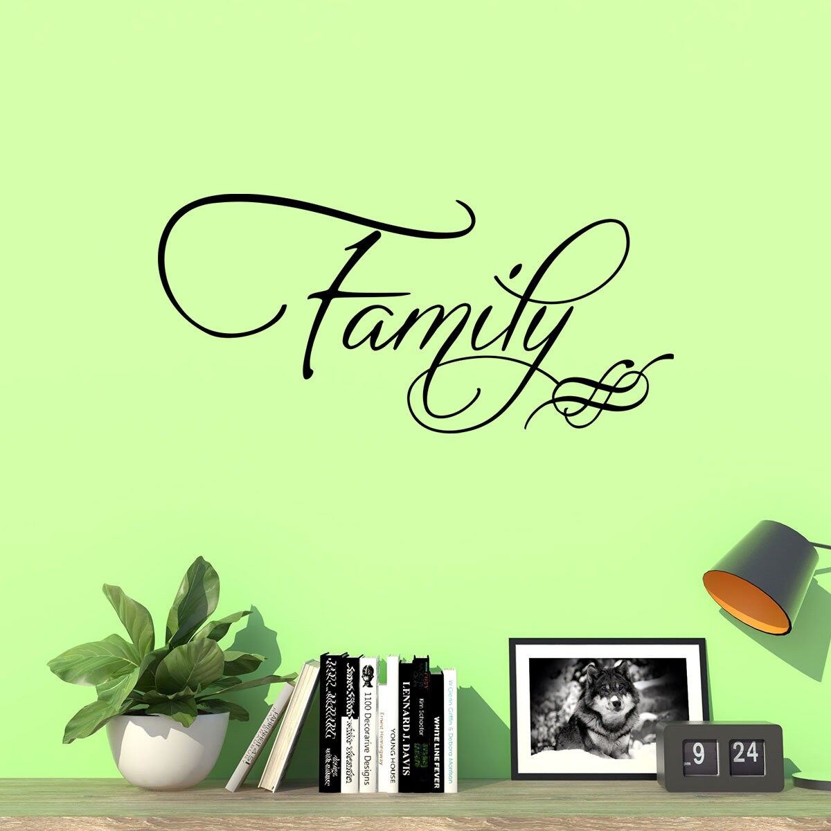 Family Wall Decal Family Wall Art Picture Wall Decor J384 Etsy